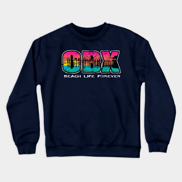 OBX Pier Crewneck Sweatshirt by Digitanim8tor